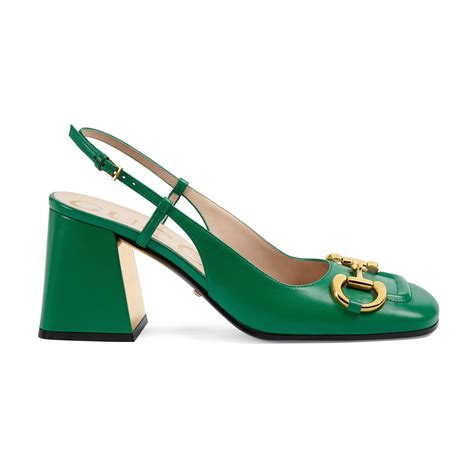 gucci single strap heel|gucci slingbacks for sale.